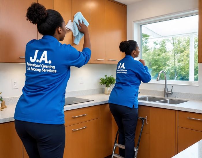Kitchen Cabinet Cleaning